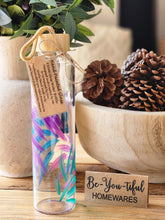 Load image into Gallery viewer, "Amani" Glass Water Bottle.