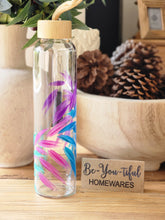Load image into Gallery viewer, "Amani" Glass Water Bottle.