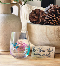 Load image into Gallery viewer, "Birthday Wishes" Stemless Wine Glass