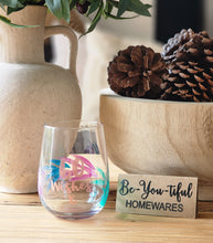 Load image into Gallery viewer, "Birthday Wishes" Stemless Wine Glass