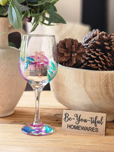 Load image into Gallery viewer, "Birthday Wishes" Stemmed Wine Glass