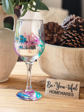 Load image into Gallery viewer, "Birthday Wishes" Stemmed Wine Glass