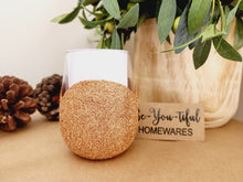 Load image into Gallery viewer, Single "Stemless Wine Glass"