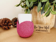 Load image into Gallery viewer, Single "Stemless Wine Glass"
