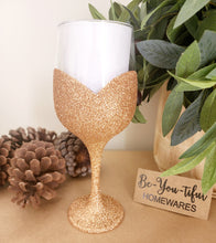 Load image into Gallery viewer, Single "Stemmed Wine Glass"