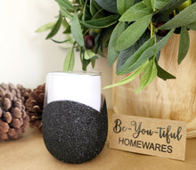Load image into Gallery viewer, Single "Stemless Wine Glass"