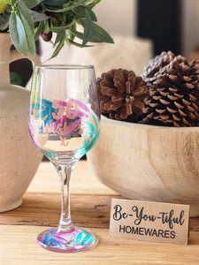 "Birthday Wishes" Stemmed Wine Glass