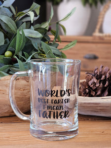 "World's Best Farter I Mean Father"