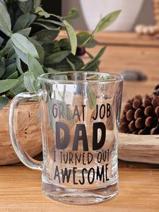 "Great Job Dad"