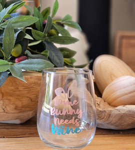 "Some Bunny Needs Wine