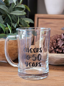 "Cheers and Beers" Beer Mug