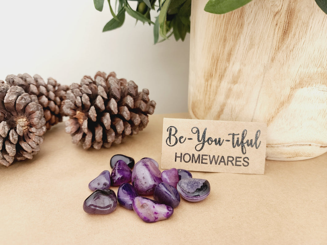 Purple Agate Gemstone