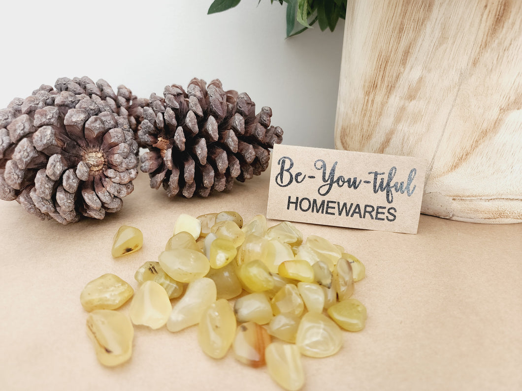 Yellow Opal Gemstone